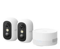 Eufy Zestaw 2 kamer eufyCam C35 Biały + HomeBase Mini - 1505440 - zdjęcie 1